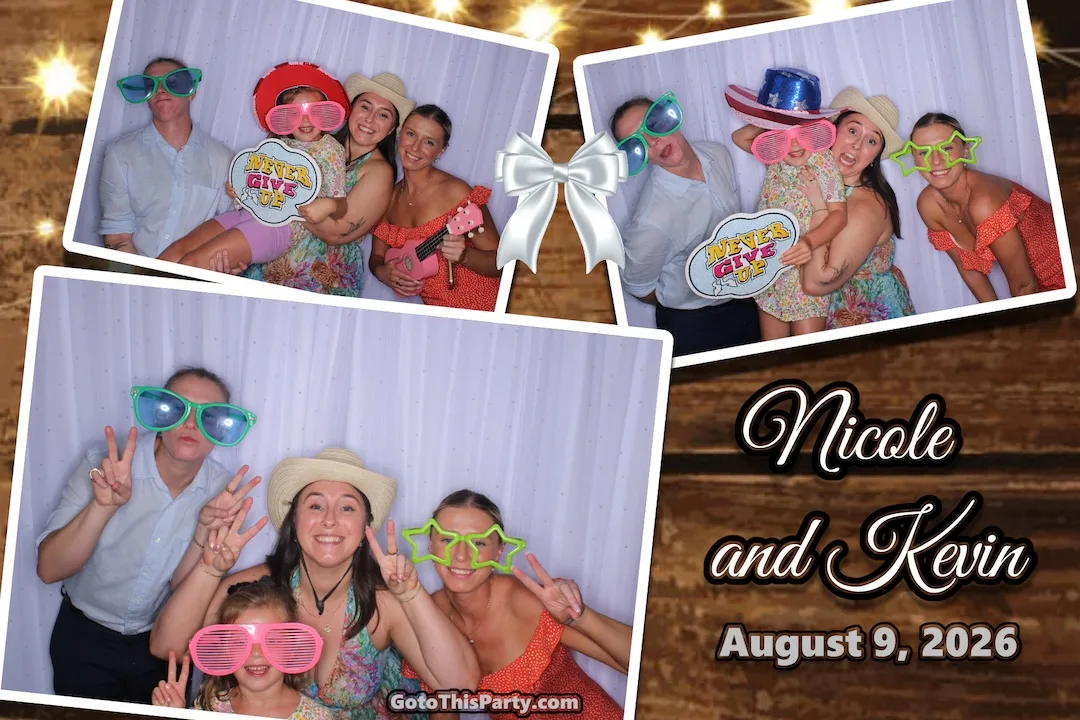 Photo booth fun at a Long Island celebration